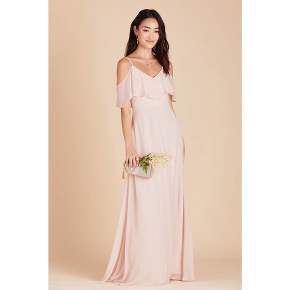 Birdy Grey Dresses & Skirts - Birdy Grey Jane Convertible Maxi Dress Pale Blush
